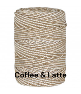 Coffee & Latte 5mm Braided...