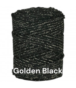 Golden Black 5mm Braided...